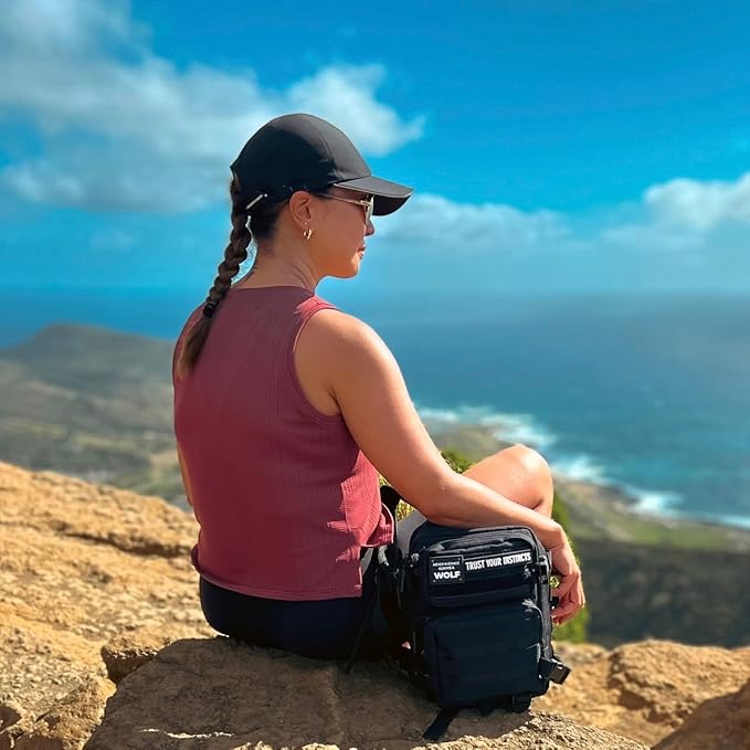 WOLFpak 9L Backpack Mini (Alpha Black)-Mewly Pet