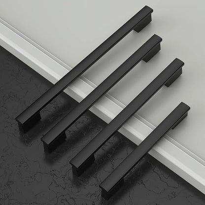 Asidrama 6 Pack 12.5 Inch(320mm) Matte Black Kitchen Cabinet Handles, Cabinet Pulls Kitchen Cabinet Hardware for Cupboard Drawer Pulls