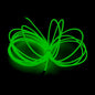 MaxLax EL Wire Green, 9.8ft/3m Portable Battery Pack Neon Light Strip 360° Cuttable Glowing Rope Lights for Parties, Halloween, DIY Decoration