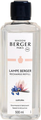 Maison Berger - Liliflora - Lampe Berger Fragrance Refill Oil for Home Diffusers - Luxury Air Freshener with Magnolia, Orange Blossom & Vanilla Notes - 16.9 Fl Oz (500ml)