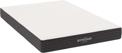 Modway Aveline Gel Infused Memory Mattress with CertiPUR-US Certified Foam, Full, White