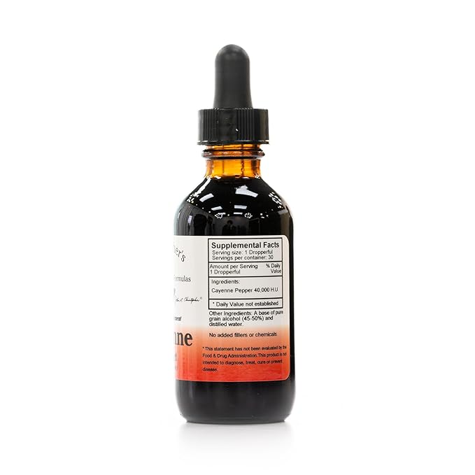 Christopher's Original Formulas Cayenne Extract - 2 fl oz Liquid | Premium Herbal Supplement for Wellness-Mewly Pet