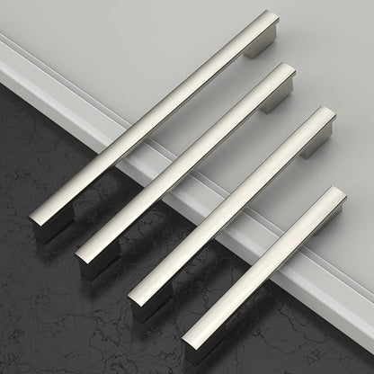 Asidrama 20 Pack 3 Inch(76mm) Brushed Satin Nickel Kitchen Cabinet Handles, Cabinet Pulls Kitchen Cabinet Hardware for Cupboard Drawer Pulls