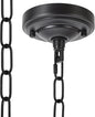 5.16Inch Light Canopy Kit with 6 Feet Chain, Ceiling Plate for Chandelier with Mounting Hardware, Iron Ceiling Canopy Kit for Pendant Light, Easy to Install
