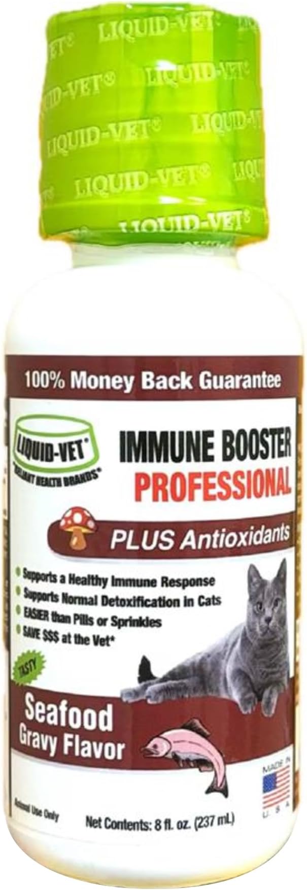 Immune Support for Cats – Daily Formula with Inulin, Beta-Glucan, Vitamin E, Omega-3s, Fermented Yeast & More! - Made for Picky Eaters-Mewly Pet