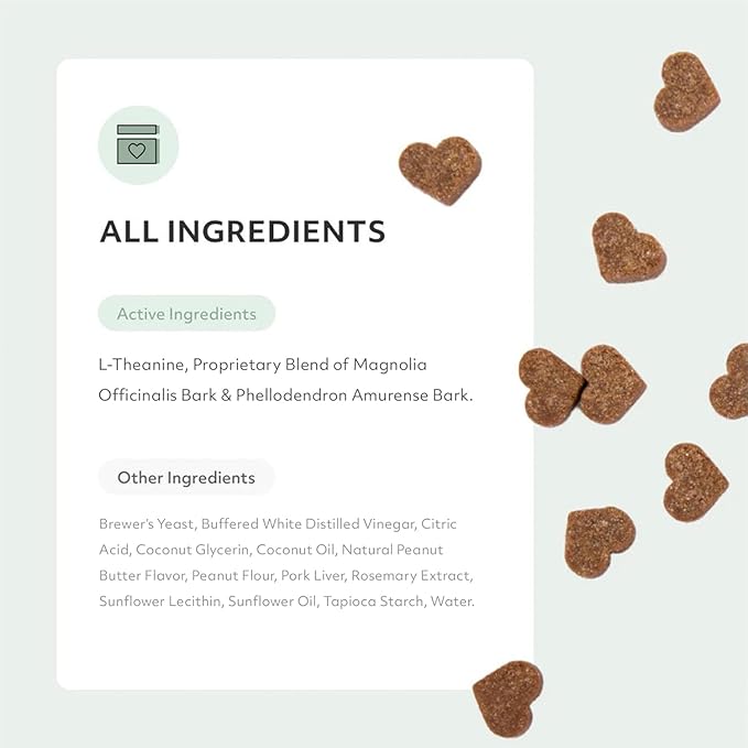 Reggie Anytime Calming Chews for Dogs | Natural Calming Dog Treats to Reduce Hyperactivity, Separation Anxiety, & Stress | Vet-Approved & Ideal for All Ages, Breeds, and Sizes (120 Count)-Mewly Pet