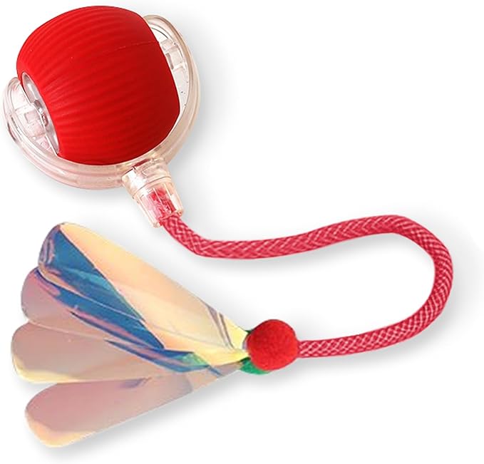 Cat Toy, Interactive Cat Toy, Cat Toys for Indoor Cats with 2 Tails, 3 Modes Rechargeable Cat Enrichment Toys for Small/Medium/Large Cats to Keep Them Busy-Mewly Pet