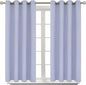 BGment Room Darkening Curtains 45 Inches Long - Grommet Thermal Insulated Drapes Window Treatment Curtains for Bedroom, 2 Panels, 52 x 45 Inch, Lavander