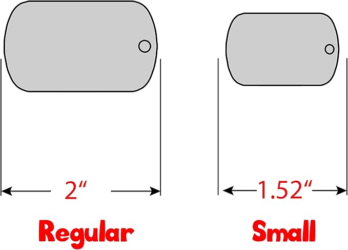 Personalized Dog Tag with 5 Lines of Custom Deep Engraved Durable Stainless Steel Pet ID Name Tag Designer Regular Size Rectangle-Mewly Pet