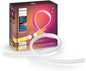 Philips Hue Indoor 3-Foot Smart LED Light Strip Extension - Flowing Multicolor Effect - Requires Base Kit - 1 Pack - Control with Hue App - Works with Alexa, Google Assistant and Apple HomeKit