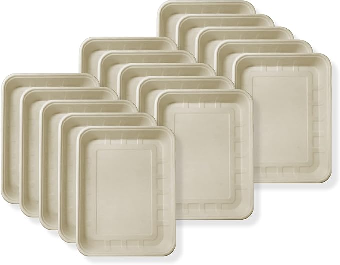 Disposable Litter Boxes for Kittens - Multi-Value (15 Pack), Kitten, Rabbit, and Senior Cat, Shallow, Small, Sanitary Must-Have 16.5 x 12.5 x 2 in.-Mewly Pet