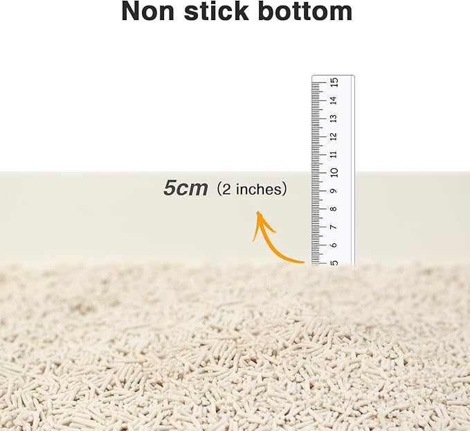 Cat Litter 12LB/2 Packs Dust-Free Clumping Tofu Cat Litter Quickly Absorb Odors Toilet Can Flush Into The Toilet Pure Natural tofu cat Litter (Original Flavor)-Mewly Pet