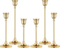 Candlestick Holders,Taper Candle Holder for Candlesticks Gold Brass Vintage Candle Stick Candle Holders Candelabra Candle Holder for Fireplace Party Dining Home