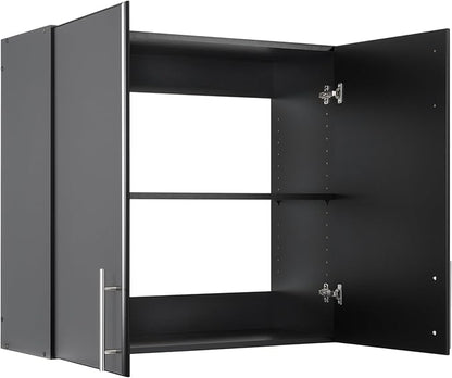 Prepac Elite 32 inch Wall Cabinet, Black