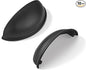 khtumeware 10 Pack 3" Drawer Pulls Matte Black Cabinet Cup Pulls Kitchen Hardware Cabinet Handles Drawer Handles Knobs 3 inch Hole Center