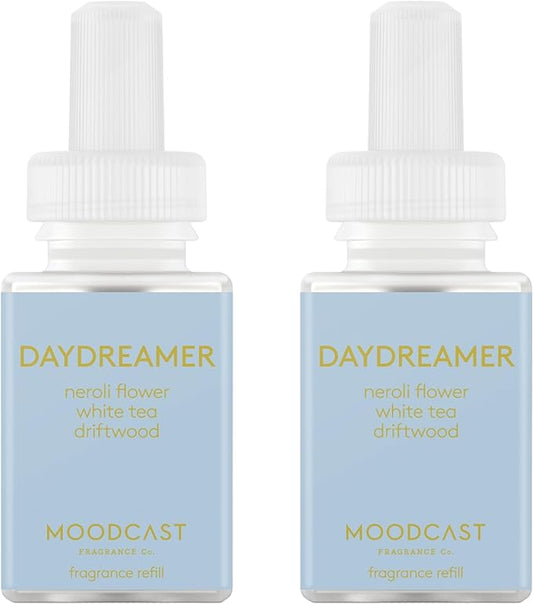 Pura & Moodcast Home Scent Refill - Smart Home Air Diffuser - Up to 120-Hours of Luxury Fragrance per Refill - Home Essential - Clean & Safe Diffuser Fragrance - 2 Pack, Daydreamer