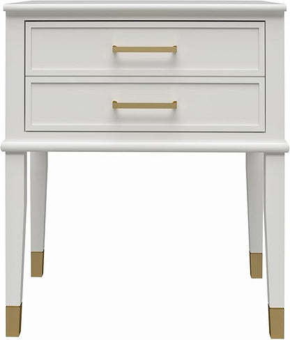 CosmoLiving by Cosmopolitan Westerleigh End Table, White