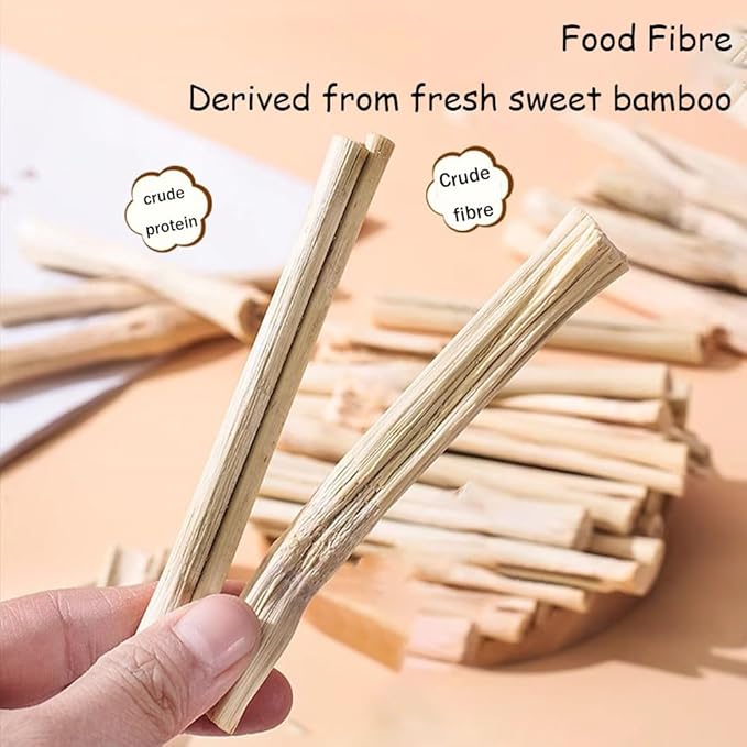 Guinea Pig Toys Apple Sticks, Tissimo Grass Sticks, Sweet Bamboo,Types of Combined Chew Toys,Pertain Chinchilla Squirrel Gerbil Hamster Squirrel Guinea Pigs-Mewly Pet