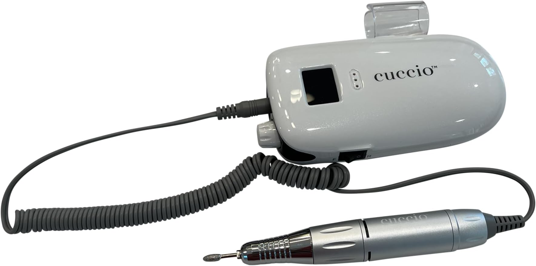 Warren London MaxPro 35K Dog Nail Grinder – 35,000 RPM Pro-Grade E-File w/ 6 Diamond & Sanding Bits, Quiet Low-Vibration Motor, Reversible Rotation, Corded/Cordless USB Fast-Charge-Mewly Pet