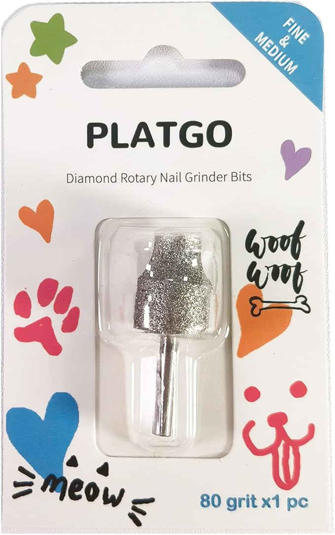 Diamond Dog Nail for Dremel, 1/8'' Nail Dremel Tool for Dogs, for Animals Nail Care & Home Grinder Tools-Mewly Pet