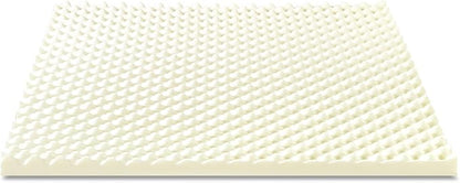 ZINUS 1.25 Inch Copper Cooling Memory Foam Mattress Topper with Airflow Design, Twin