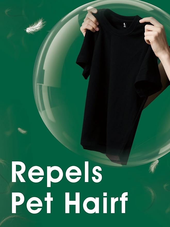 Pet Hair Remover for Laundry, 90% Fur Removal, Fabric Softener Liquid(Non-Dissolving) + Stain Remover, Removes Residue & Odors, Cedar Scent – 27 fl oz, 32 Loads-Mewly Pet