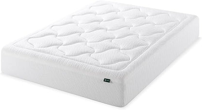 ZINUS 12 Inch Cloud Memory Foam Mattress, King, Fiberglass Free, Pressure Relieving, Mattress in A Box, CertiPUR-US Certified, White