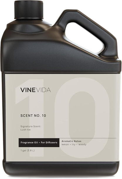 VINEVIDA Lush Ice Fragrance Oil for Cold Air Diffusers - (128 Fl Oz) - Essential Oils for Diffuser Oil Refill & Air Freshener Room Spray