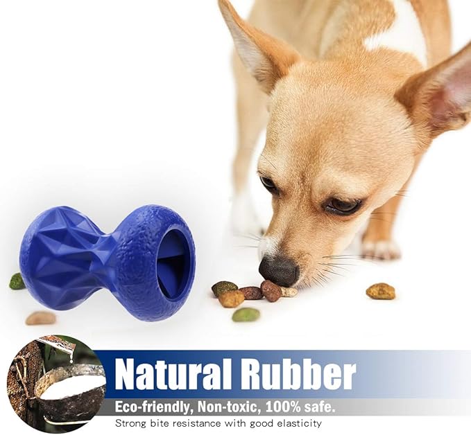 Dog Toys for Aggressive chewers, Indestructible Toy for Small Dogs Interactive Toy Dog chew Toys (Green + Blue)-Mewly Pet