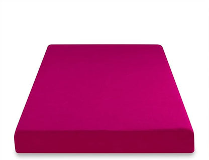 ZINUS 5 Inch Memory Foam Mattress, Bunk/Trundle/Day Bed Compatible, Twin, Pink