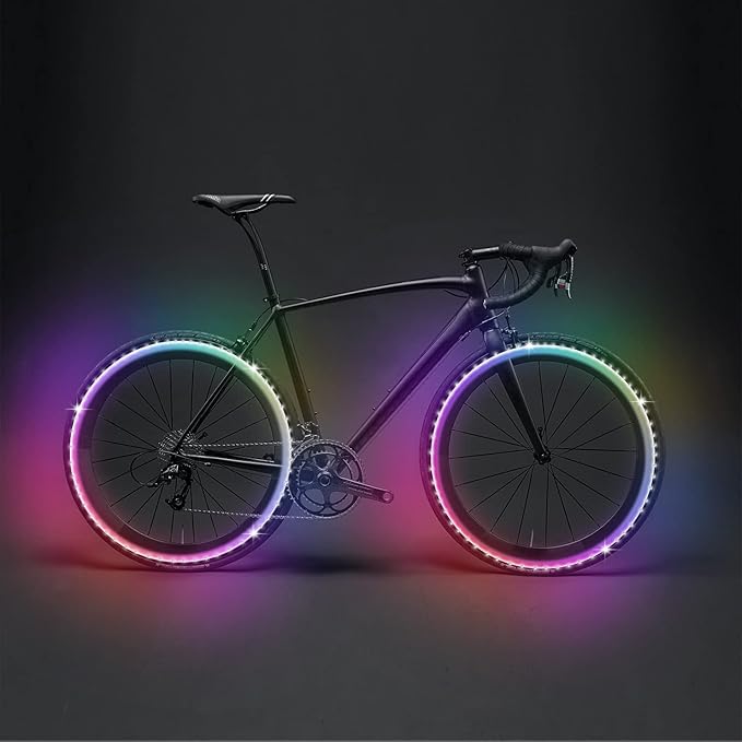 L8star Battery Powered Led Strip Lights, 2x16.4Ft (32.8Ft),Two Sets of Strip Light with 4 AA Battery Box/USB RGB LED Lights, Remote and APP Control