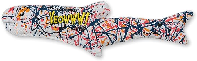 Yeowww Pollock Fish Catnip Toy-Mewly Pet