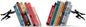 Artori Design Book Ends to Hold Books Heavy Duty - Hidden Metal Bookends for Shelves Desk - Bookend Book Holder for Home Decorative - Gift for Book Lovers and Home Décor (Book&Hero - Set of 2)