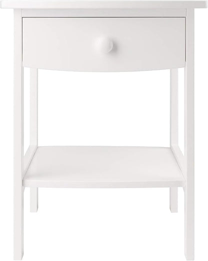 Winsome Wood Claire Accent Table, White