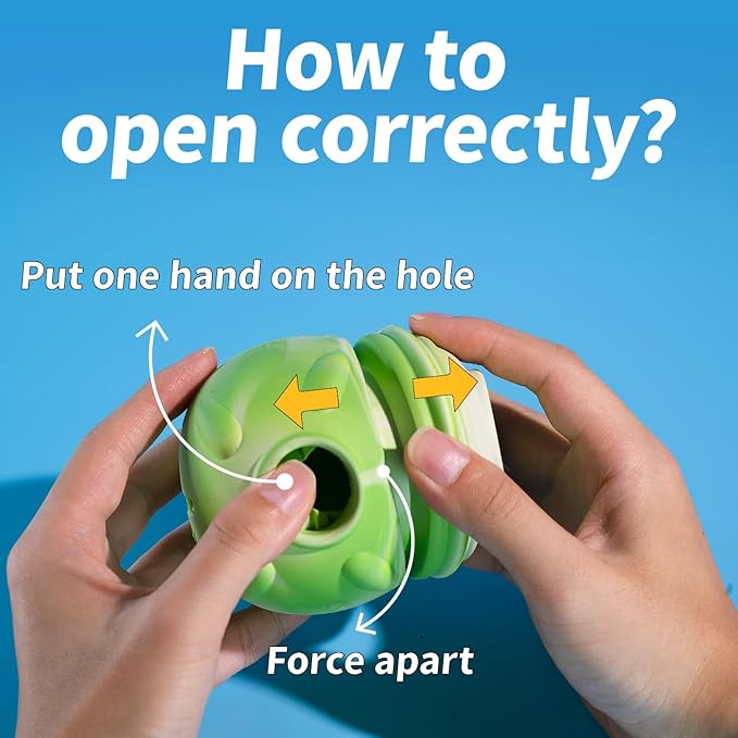 Dog Toy, Frozen Treat Toys, Treat Dispensing Chew Toy for Small Medium Large Dogs, Long-Lasting Interactive to Keep Pup Distracted & Reduces Anxiety, Freezable Fillable Dog Puzzle Toys - Green-Mewly Pet