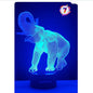 3D Elephant Decor Lamp Gift with Remote, 7 Color Changing Night Light Birthday Toys for Kids Girls Boys