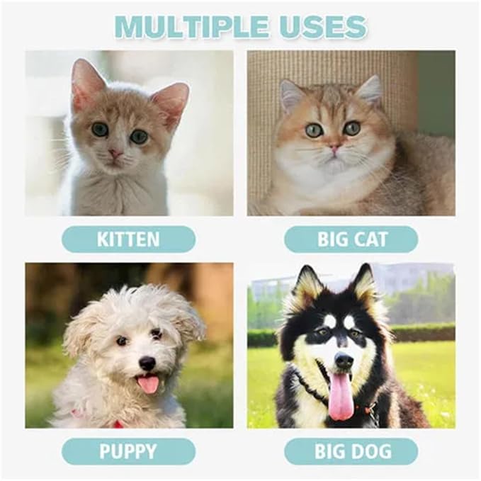 LED Pet Nail Clippers,Upgrade Cat Nail Clipper with Light,Cat Claw Trimmer Nail Clippers for Dogs,Trim Your Pets Nails Easy and Pain-Free Grooming Tool for Small Animals (Pink 2PCS)-Mewly Pet