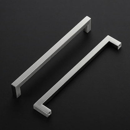 Ravinte 25 Pack Brushed Nickel Kitchen Cabinet Handles 8-4/5 Inch Cabinet Pulls Square Kitchen Hardware for Cabinet Drawer Pulls Drawer Handles Come with Screwdriver