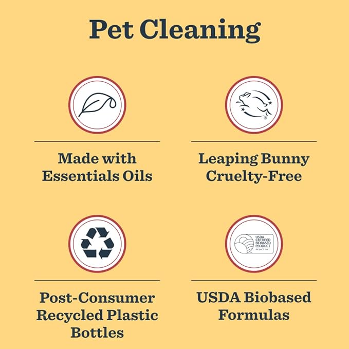 Mrs. MEYER'S CLEAN DAY Pet Multi-Surface Cleaner, Orange Blossom Scent, 16oz-Mewly Pet