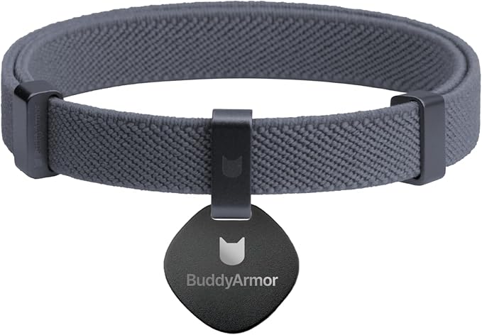 Safety Cat Collar and ID Tag Set - Elastic Quick Release, Non Breakaway Cat Collar Personalized Anodized Aluminum Engraved Pet Name Tag, Lightweight for Kitten and Small Large Cats-Mewly Pet