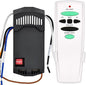 Universal Ceiling Fan Remote Control Kit with Up Down Light Controls Replacement for Hampton Bay Hunter Harbor Breeze,w/Receiver Dimmer 3-Speed,Replace for UC7078T CHQ7078T UC7083T CHQ7083T Fan-HD