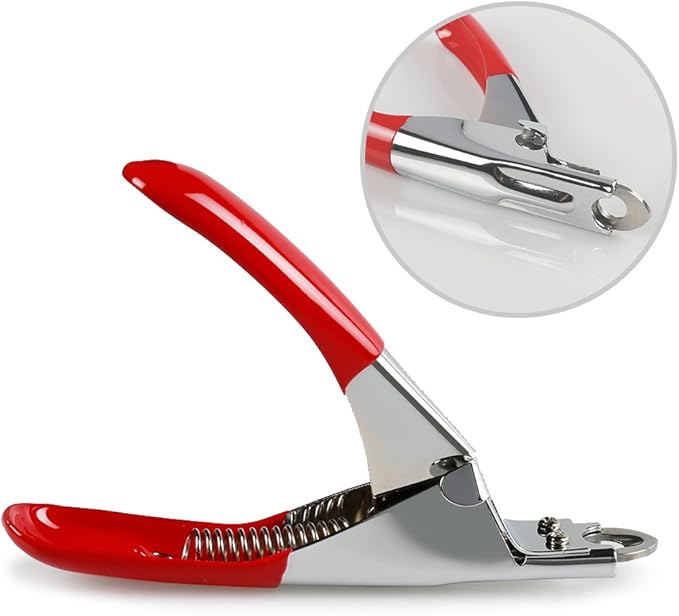 Dog Cat Pets Nail Clippers, Professional Pets Claw Trimmer with Free Nail File, Sharp Stainless Steel Blade, Sturdy Non Slip Handles - for Safe, Professional at Home Grooming-Mewly Pet