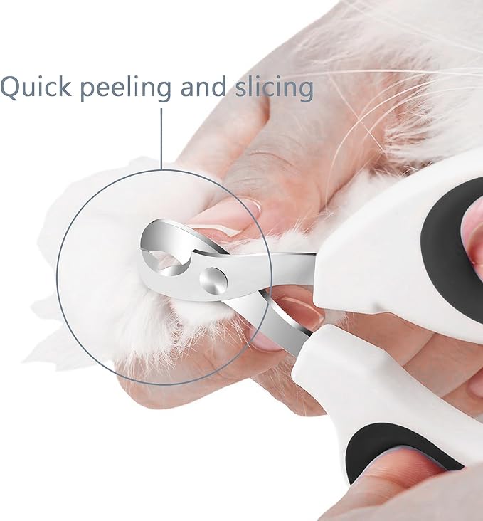 Cats & Dogs Pets Nail Clippers & Trimmers Rabbit Nail Clippers cat Nail Clippers for Indoor Cats cat Claw Clippers with Safety Guard Professional Grooming Tool for Cat Kitten-Mewly Pet