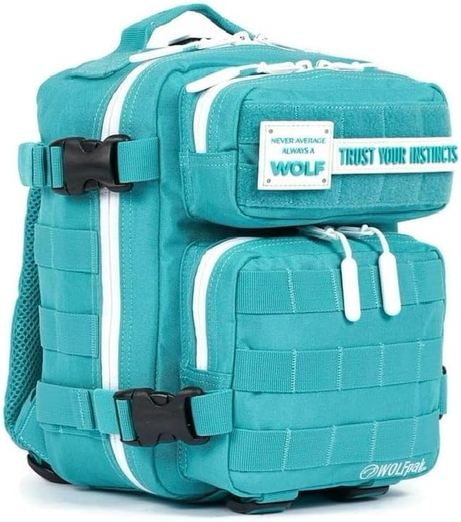 WOLFpak 9L Backpack Mini (Aqua Goddess)-Mewly Pet