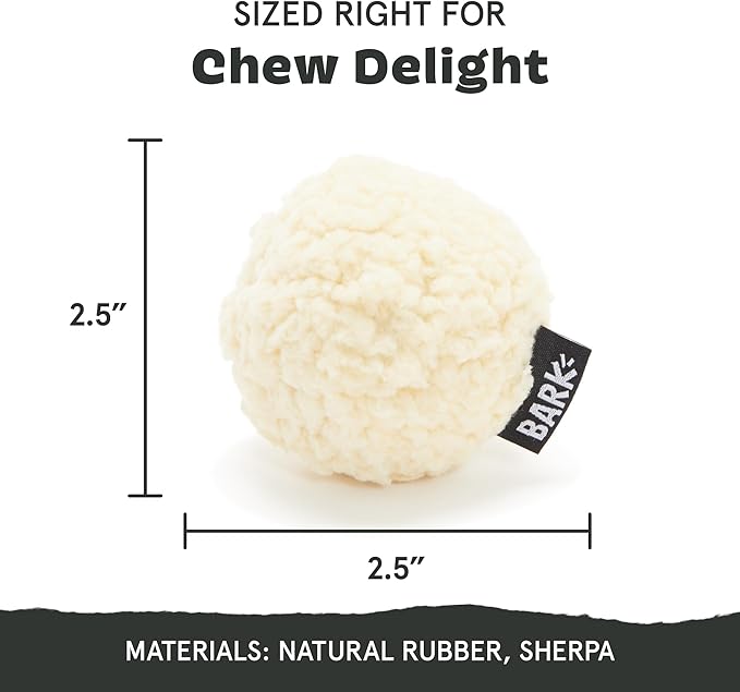 Barkbox Super Chewer Tough Dog Chew Toys for Aggressive Chewers, Plush 2 Toys in 1 (Potato - Small)-Mewly Pet