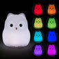 Night Light for Kids, Bedside Lamp for Children, Baby Nursery Lamp for Breastfeeding Safe, Break Resistant, Eye Caring, Adjustable Brightness & Color, Touch Control, Child Gift/Bedroom - Bird