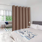 NICETOWN Sound Reducing Ceiling Curtains, Room Divider Curtain Screen Partition, Function Thermal Blackout Patio Door Curtain Panel, Sliding Door Insulated Curtain, Cappuccino, 10ft Wide x 7ft Long