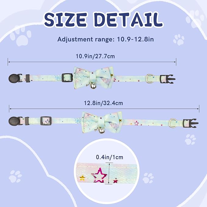 Cat Cone Collar Soft, Adjustable Protective Cats Neck Recovery Cones After Surgery-Mewly Pet