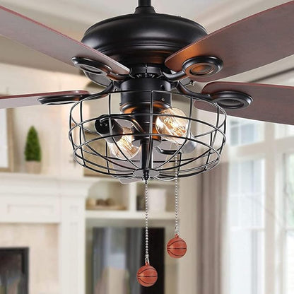 Ceiling Fan Pull Chain 12 inch Pull Chain Extension Fan Chain Extender Ceiling Fan Pulls Ornament with Ball Fan Chain Connector for Lighting Fans, 1 PACK (BASKETBALL)