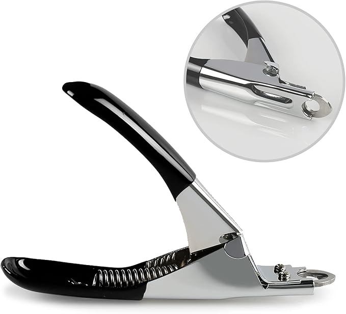 Dog Cat Pets Nail Clippers, Professional Pets Claw Trimmer with Free Nail File, Sharp Stainless Steel Blade, Sturdy Non Slip Handles - for Safe, Professional at Home Grooming-Mewly Pet